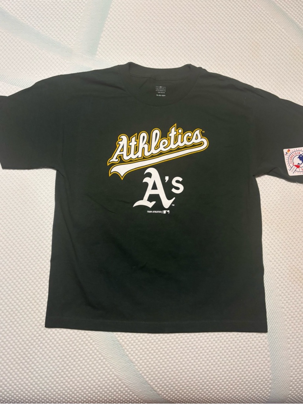 MLB Oakland Athletics 'Athletics A's' Black Graphic Tee